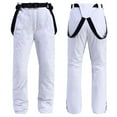 thumbnail image 1 of Women's Insulated Snow Bib Overalls Waterproof Snow Pants Skiing Snowboard Pants Winter Warm Snowsuits, 1 of 2