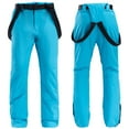 thumbnail image 1 of Women's Insulated Snow Bib Overalls Waterproof Snow Pants Skiing Snowboard Pants Winter Warm Snowsuits, 1 of 4