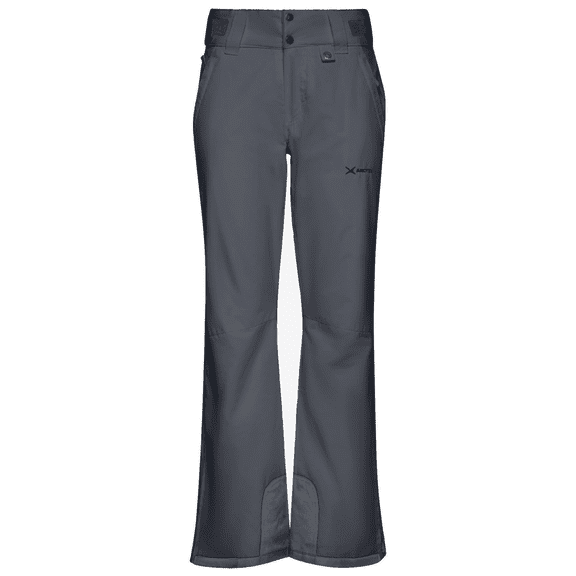 Arctix Women's Insulated Snow Pants, Water Resistant Snow Pants for Skiing & Snowboarding (Steel, Extra-Large)
