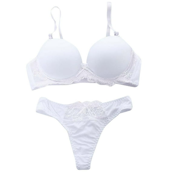 Women's Intimates Women'S Lace Bustier Set - Corset With G-String,White Women's Intimates