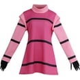 thumbnail image 1 of Women's Invader Zim Outfits Zim Dress Pink Dress for Halloween, 1 of 7