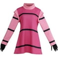thumbnail image 1 of Women's Invader Zim Outfits Zim Pink Dress for Party, 1 of 7