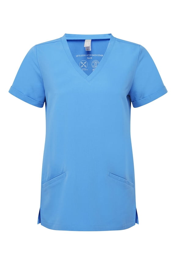 Women's Invincible V-Neck Stretch Scrub Top
