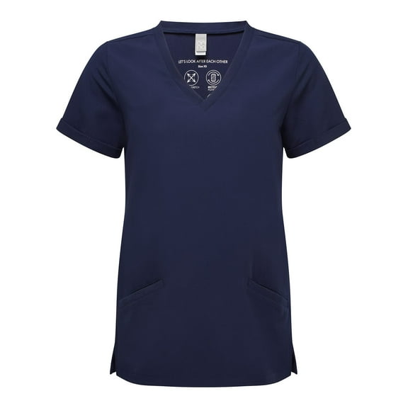 Women's Invincible V-Neck Stretch Scrub Top