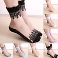 thumbnail image 1 of Women's Invisible Lace Socks Breathable Fashion Design for Casual Daily Wear, 1 of 7