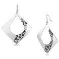thumbnail image 1 of Women's Iron Rhodium 9.50(g) Dangle & Drop Earrings, 1 of 2