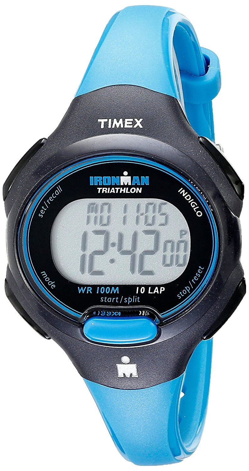 Women's Ironman Essential 10 Mid-Size Watch, Blue Resin Strap