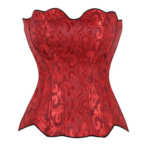 Women's Irregular Waist Cincher Corset - Laceless Court Style Shapewear Top for Daily Wear and Styling