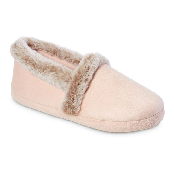 Women's Isotoner Closed Back Slippers Color: Evening Sand Size: MEDIUM