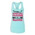 thumbnail image 1 of Women's It Takes A Special Person To Be A Nurse Racerback Tank Top-Cancun-Small, 1 of 4