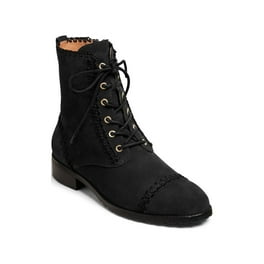 Black ankle boots walmart hotsell
