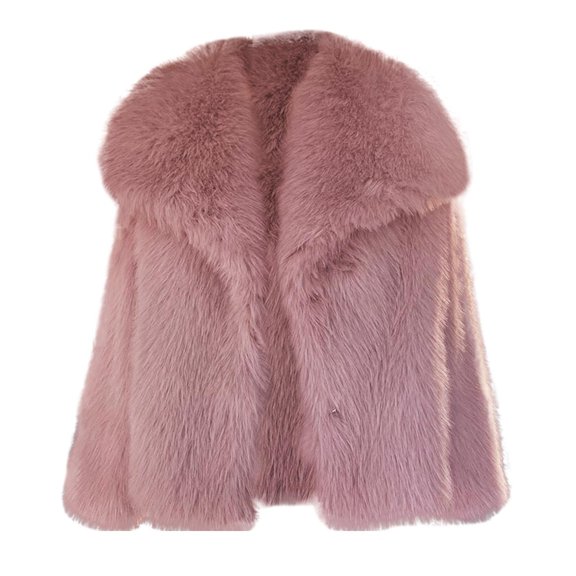 Women's Jacket Long Sleeve Lapel Collar Winter Warm Coat Fashion Outwear Stylish Streetwear Elegant