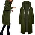 thumbnail image 1 of Women's Jackets & Coats Women Casual Plus Size Sweater Pockets Outerwear Buttons Cardigan Coat for Everyday Comfort, 1 of 2