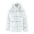 thumbnail image 1 of Women's Jackets & Coats Women Winter Hooded Jacket Warm Thick Outerwear for Comfort and Style, 1 of 2