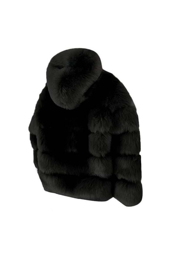 Women's Jackets & Coats Women Winter Hooded Jacket Warm Thick Outerwear for Comfort and Style