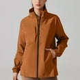 thumbnail image 1 of Women's Jackets Lightweigh Plus Size Summer Long Sleeve Round-Neck Comfy Regular Tank Tops, 1 of 5