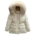 thumbnail image 1 of Women's Down Jackets Padded New Big Collar Down Winter Jacket Women Thick Warm Female Outerwear Women plus Size Coats Winter Womens Anorak Jacket plus Jackets for Women plus Women's Winter Coat plus, 1 of 3