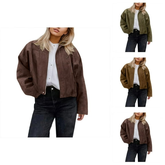 Women's Jackets Women's Outerwear Stylish Denim Jacket With Classic Design - Casual Comfortable Versatile Fashion Coat, Autumn Winter Outerwear