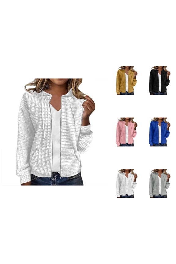 Women's Jackets Womens Fall Jackets Women's Lightweight Linen Blend Jacket - Relaxed Fit Casual Summer Transition Coat, Breathable Outerwear