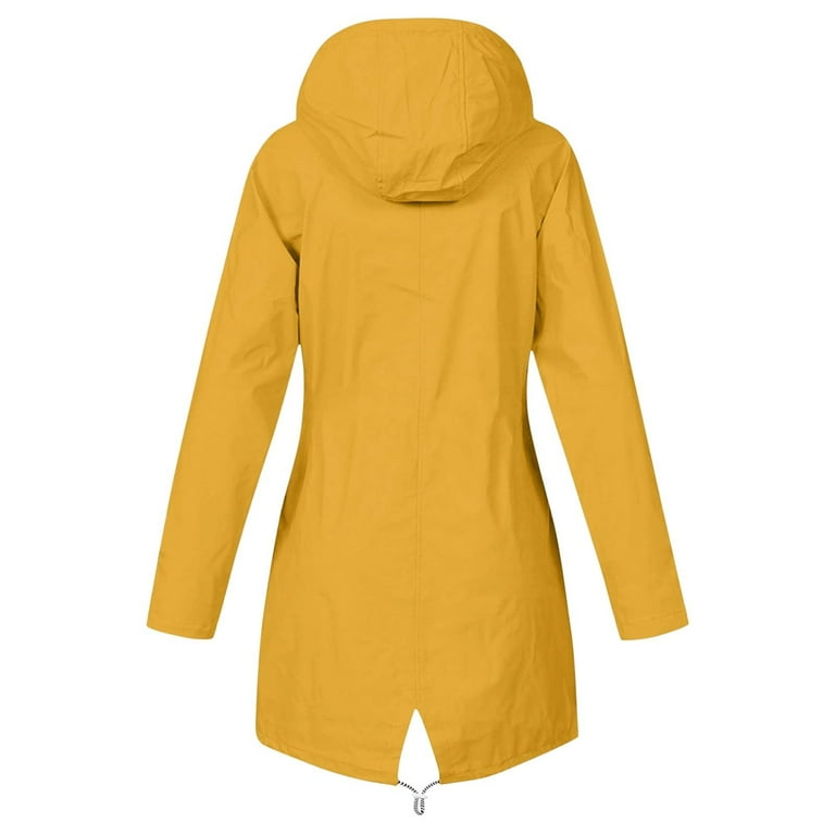 Women's Jackets,Womens Fleece Lined Rain Jackets Trends Rain Jackets for  Women Waterproof with Hood Long Rain Coat Windbreaker Jacket,Puffy Jacket  for