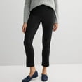 thumbnail image 1 of Women's Jaclyn Smith Slim Ponte Pants Color: Black Size: LARGE, 1 of 4