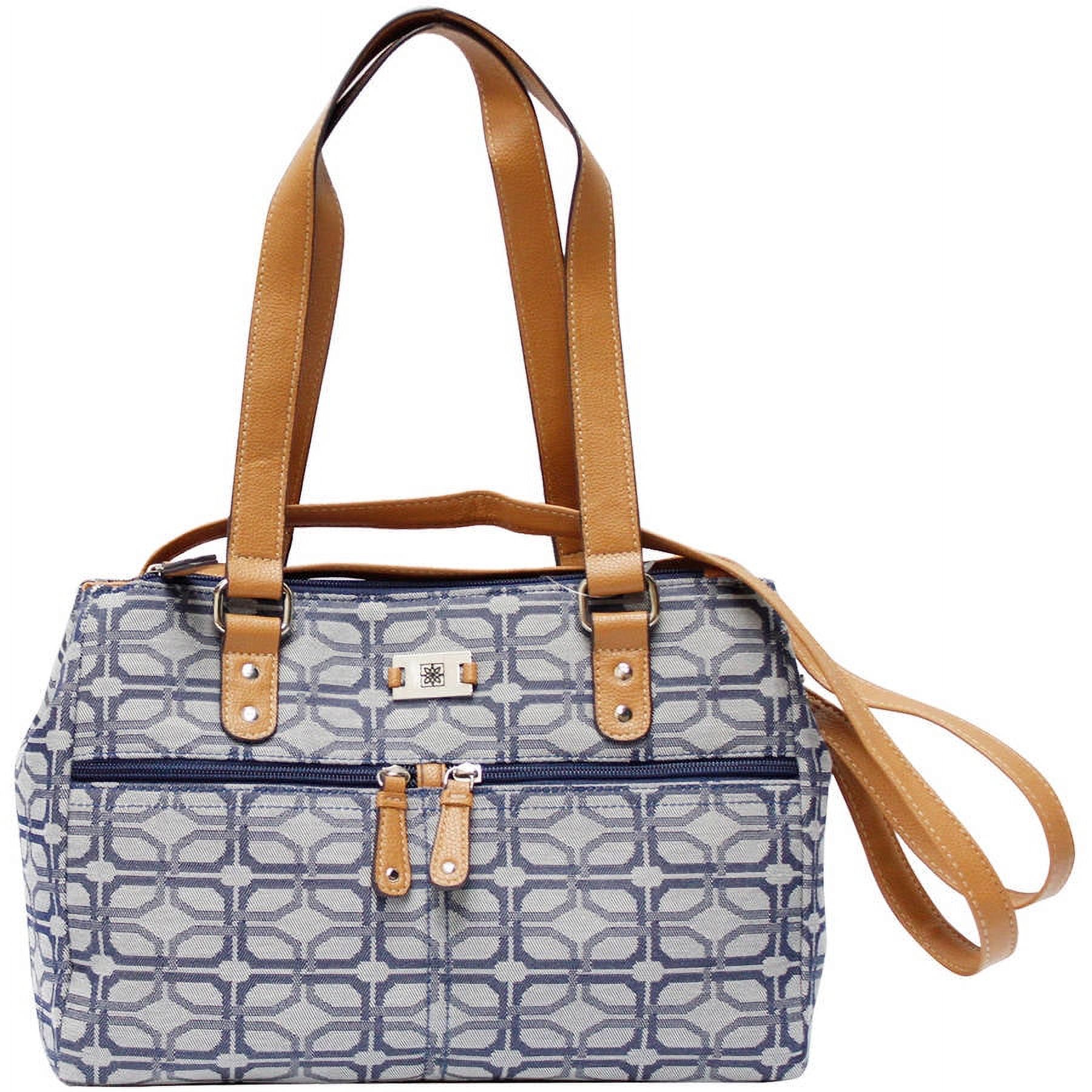 Women's Jacquard Satchel Handbag - image 1 of 3
