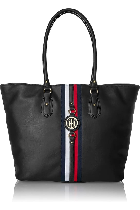 Women's Jaden Plus Tote One Size Black Polyvinyl Chloride