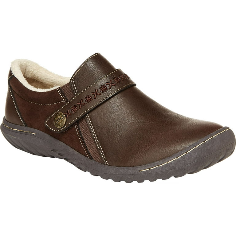 Women s Jambu JBU Blakely Encore Slip On Brown Tumbled Brushed