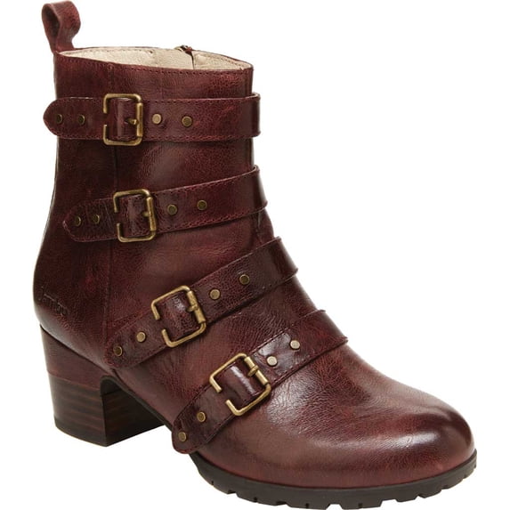 Women's Jambu Juliana Ankle Bootie Cognac Leather 6.5 M