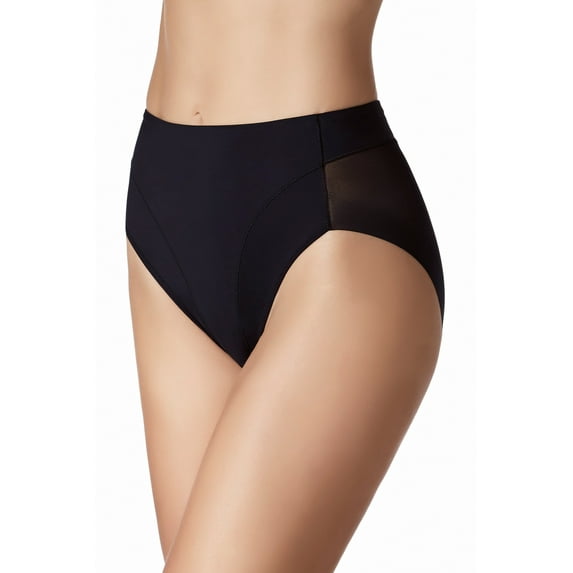 Women's Janira 30754 Secrets Tummy Flattening Control Brief (Black S)