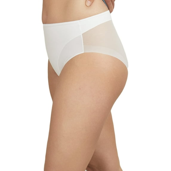Women's Janira 30754 Secrets Tummy Flattening Control Brief (White XL)