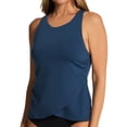 thumbnail image 1 of Women's Jantzen 23157T Solids Violet X-Back Tankini Swim Top (Azure 18), 1 of 1