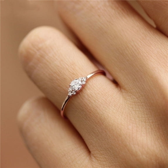 Women's Japanese Rhinestone Ring