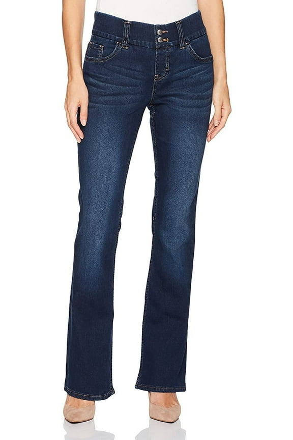 Women's Jeans Bootcut Denim Pull-On 6