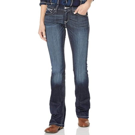Women's Jeans Wash R.E.A.L Bootcut Low-Rise Denim 28