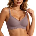 thumbnail image 1 of Women's Jelly Bra Seamless Wireless Bralette Breathable Thin Cup No Underwire Supportive Everyday T Shirt Bras, 1 of 5