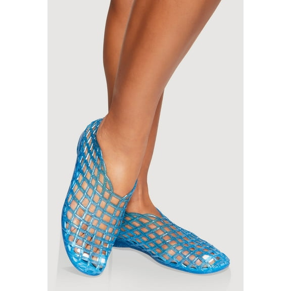Women's Jelly Cut Out Flats