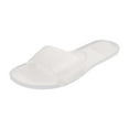 thumbnail image 1 of Women's Jelly PVC Open Toe Slip-On Flats Comfortable Slippers,Summer Casual Walking Beach Travel Non-Slip Trendy Slippers Clear Women Sandal, 1 of 7