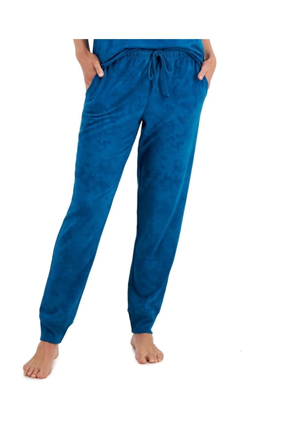 Women's Jenni on Repeat Jogger Pull-On Pajama Pants Teal Size XS