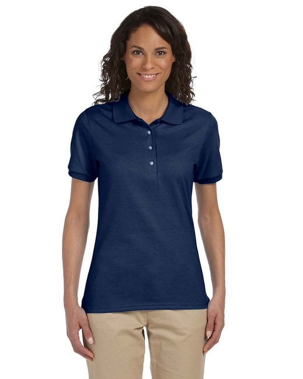 Womens jersey sale polo shirts