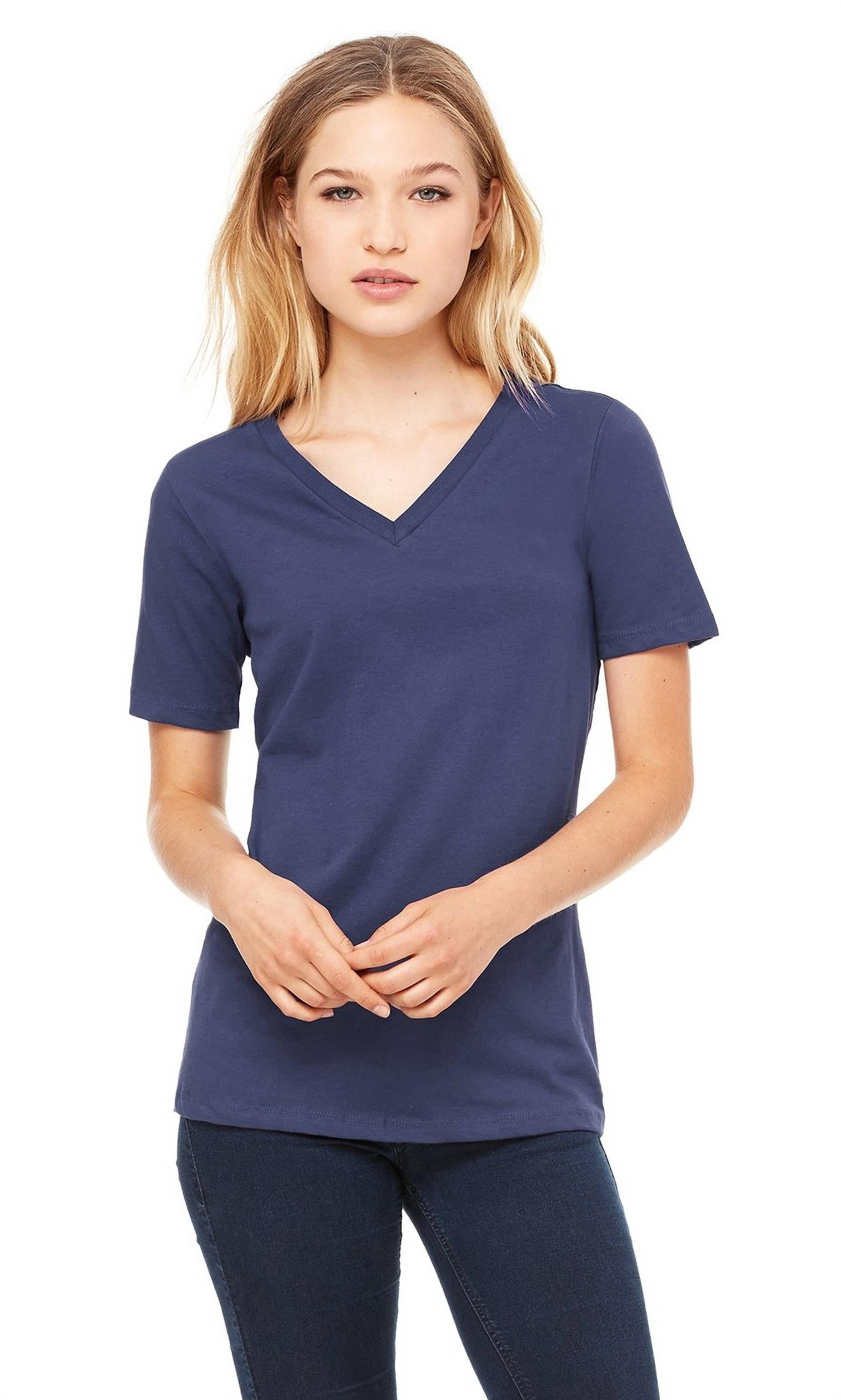 Women's Jersey Short-Sleeve V-Neck T-Shirt