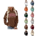 thumbnail image 1 of Women's Jesus Sweatshirt 2026 Fall Winter Crewneck Bible Verse Christian Sweat Shirts Pullover Top, 1 of 4