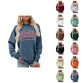 thumbnail image 1 of Women's Jesus Sweatshirt 2026 Fall Winter Long Sleeve Crewneck Bible Verse Christian Sweatshirt Pullover Top, 1 of 4
