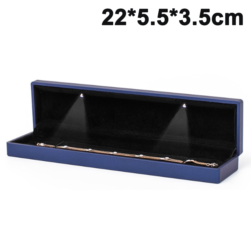Women's Jewelry Box Jewelry Box, LED Lighted Pendant / Bracelet / Necklace Jewelry Display Case