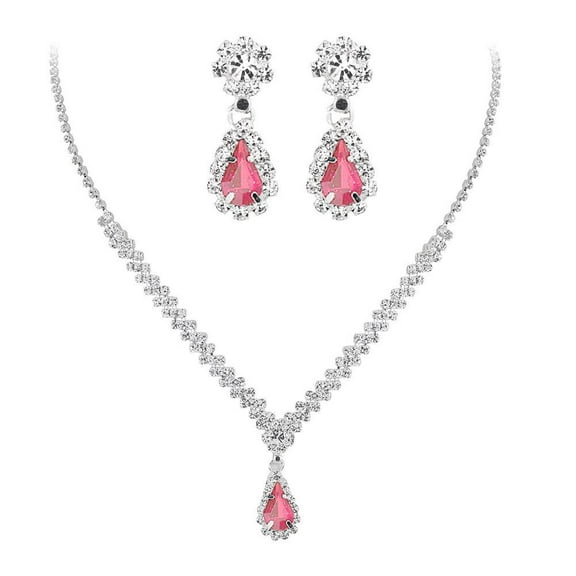 Women's Jewelry Set Necklace, Bracelet, Earring Set εр G1R2 B3G7 S2F4