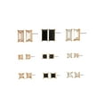 thumbnail image 1 of Women's Jewelry Stud Earring Collection, 9 Pairs, 1 of 3
