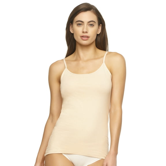 Felina | Organic Cotton Camisole | Plant-Based Dyes | Hypoallergenic (Wheat, X-Small)