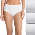 thumbnail image 1 of Women's Jockey® 3-pk. Seamfree® Brief Panty Set 4431 Color: All White Size: SMALL, 1 of 4
