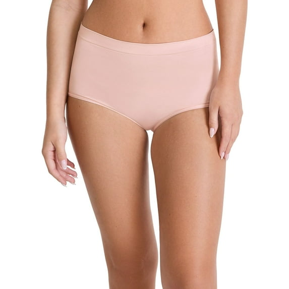 Women's Jockey® 3-pk. Seamfree® Brief Panty Set 4431 Color: Light Light Pink Size: LARGE