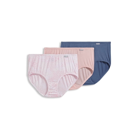 Women's Jockey® 3-pk. Supersoft Brief Panty Set 2073 Color: Neutral Leopard Size: 10